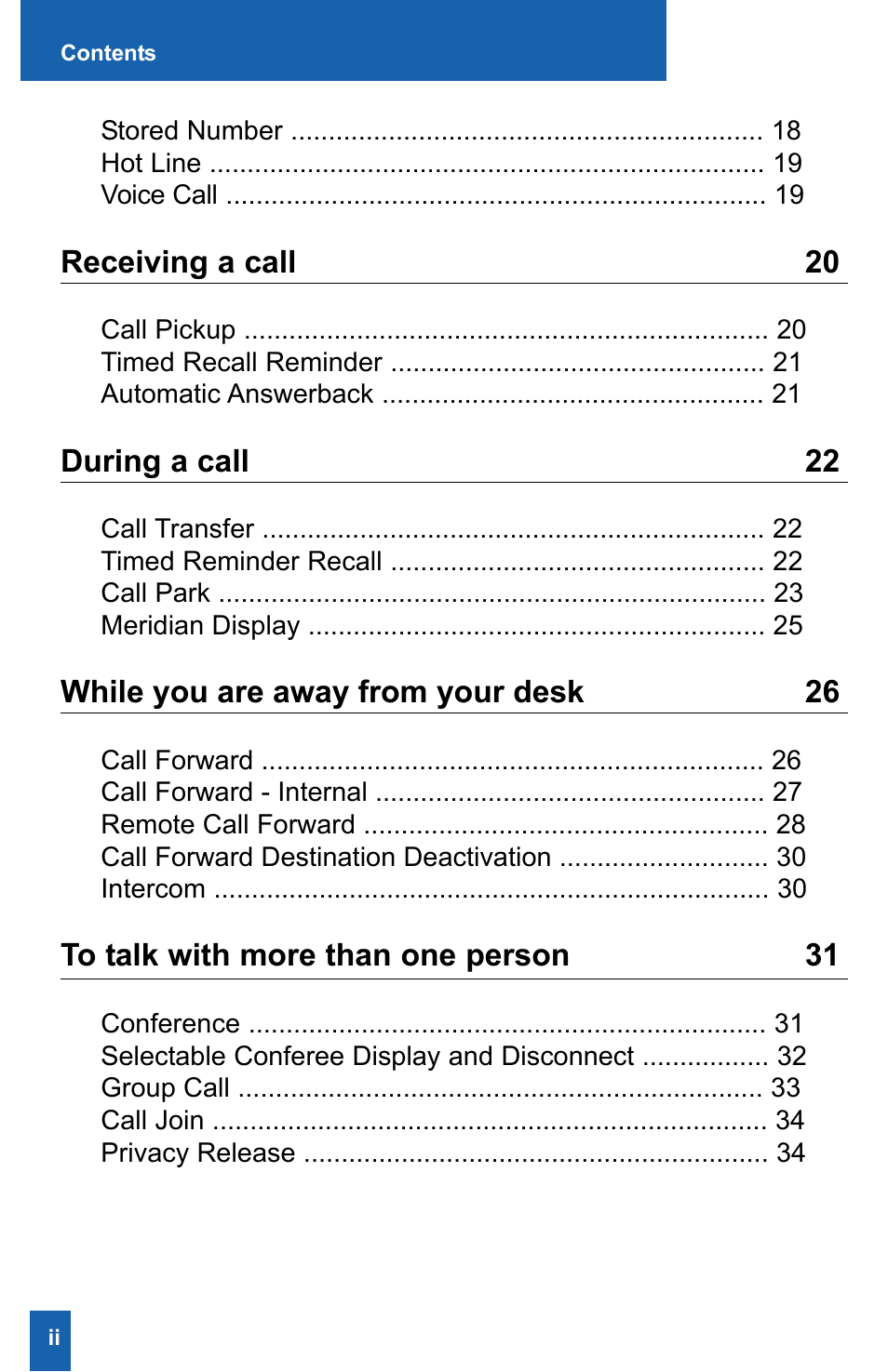 Meridian America M2008HF User Manual | Page 4 / 52