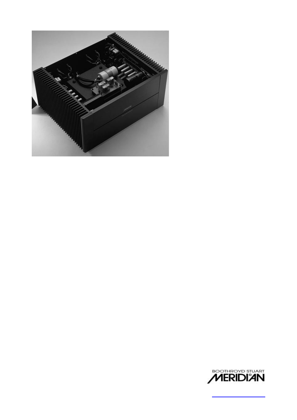 Meridian America 557 User Manual | 2 pages