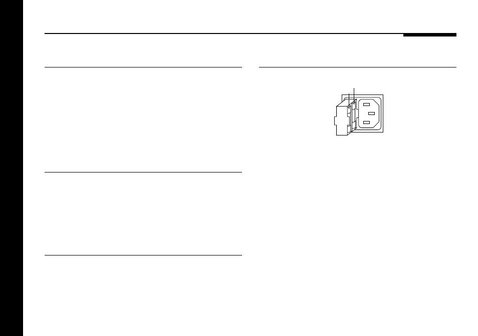 Maintenance, The audio connections, The case | Fuse, replacing | Meridian America Meridian 505 User Manual | Page 18 / 21