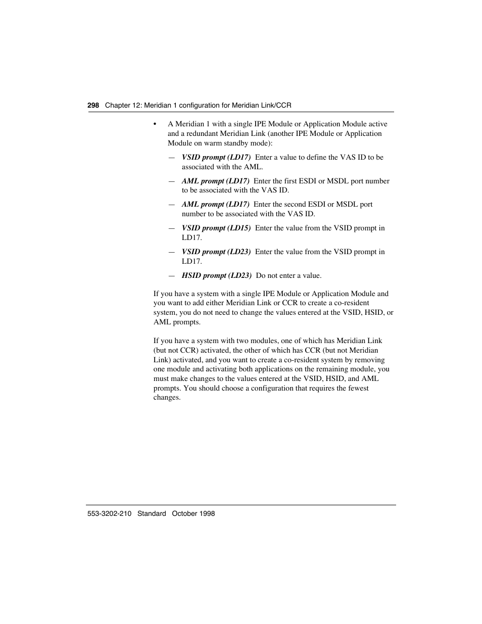 Meridian America Link/Customer Controlled Routing User Manual | Page 316 / 595