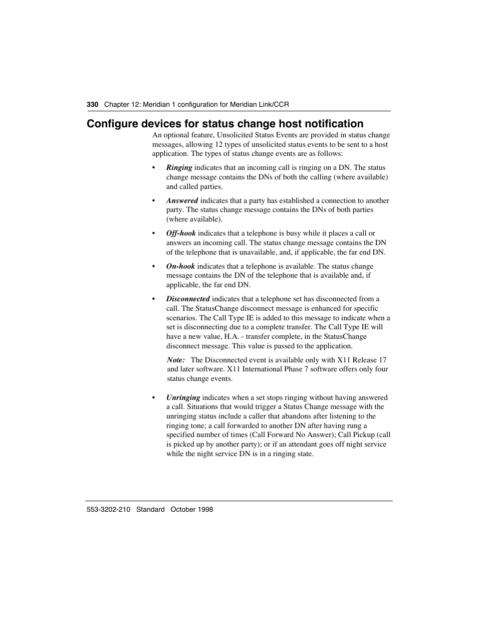 Meridian America Link/Customer Controlled Routing User Manual | Page 348 / 595