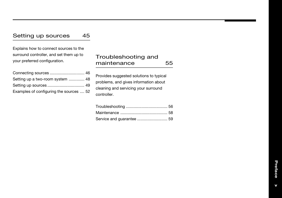 Meridian America 541 User Manual | Page 5 / 72