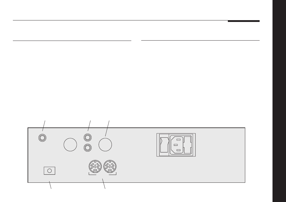 Connecting the cd player, Back panel, Digital output | Optical eiaj output, Digital, Optical eiaj | Meridian America 508 User Manual | Page 23 / 32