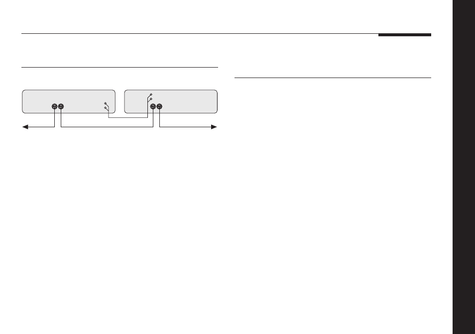 To a 501 control unit, To a conventional preamplifier | Meridian America 508 User Manual | Page 25 / 32