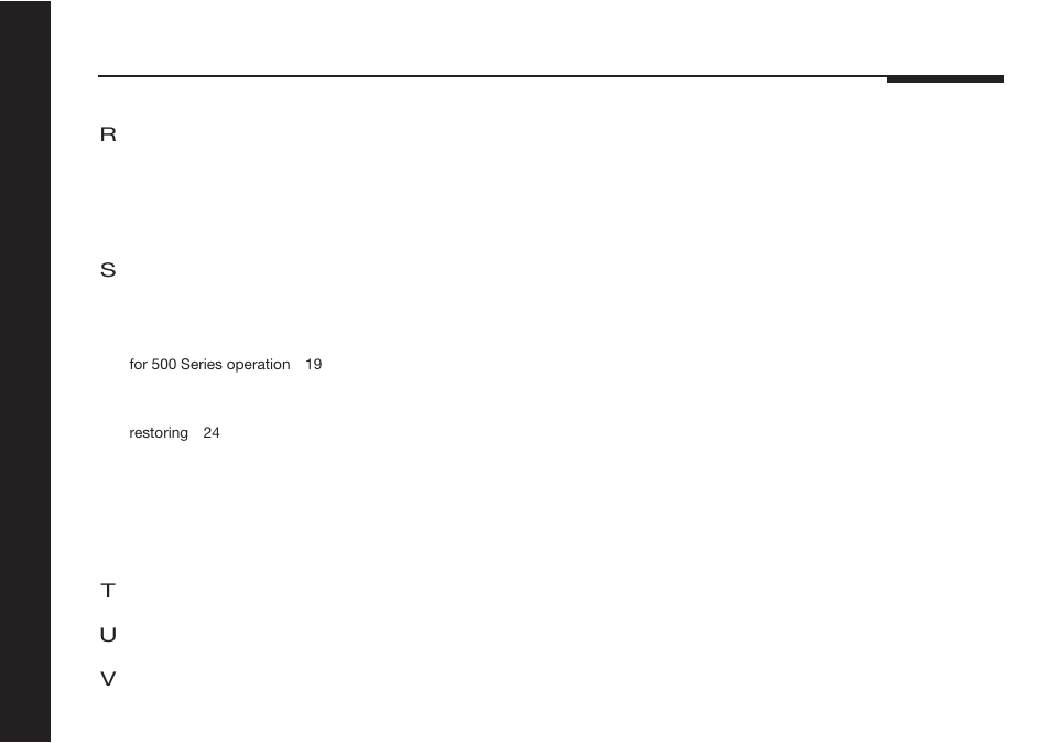 Meridian America 507 User Manual | Page 39 / 39