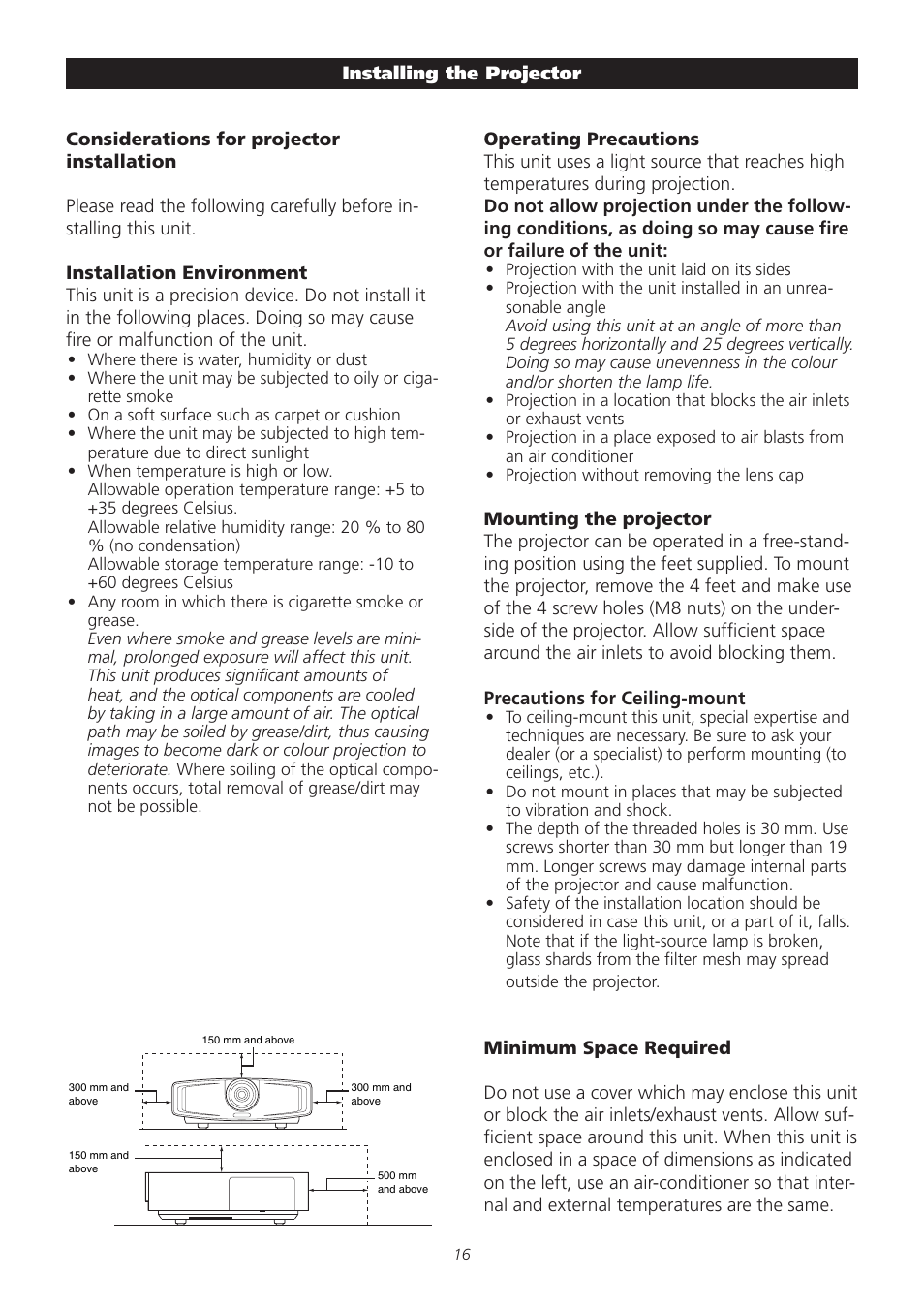 Meridian America D-ILA 1080MF1 User Manual | Page 16 / 38
