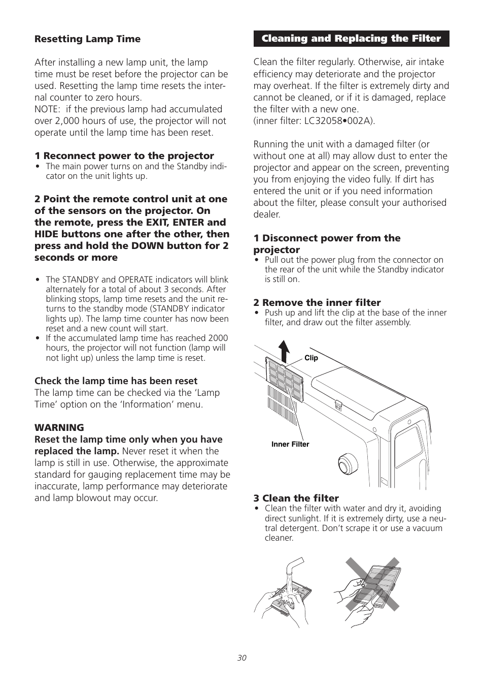 Meridian America D-ILA 1080MF1 User Manual | Page 30 / 38