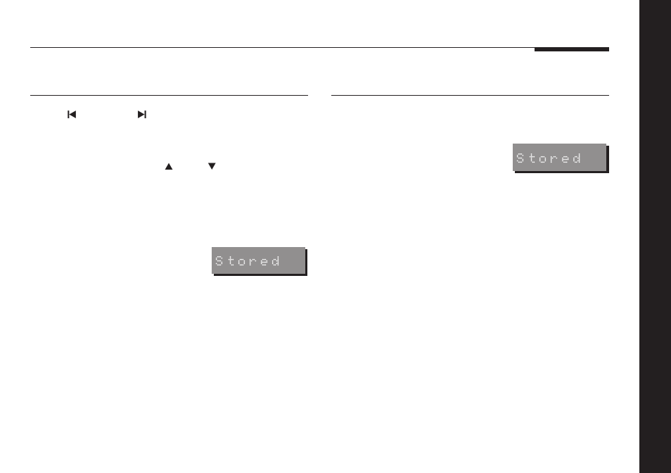 Programming presets | Meridian America 504 User Manual | Page 17 / 32
