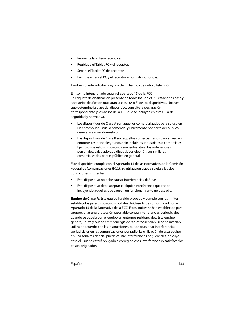 Motion Computing J3400 MDC001 User Manual | Page 155 / 183