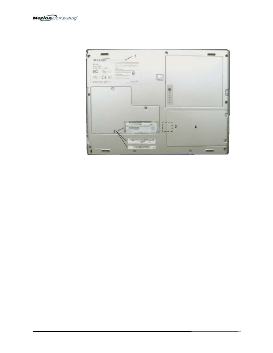 Motion Computing M1400 User Manual | Page 25 / 105