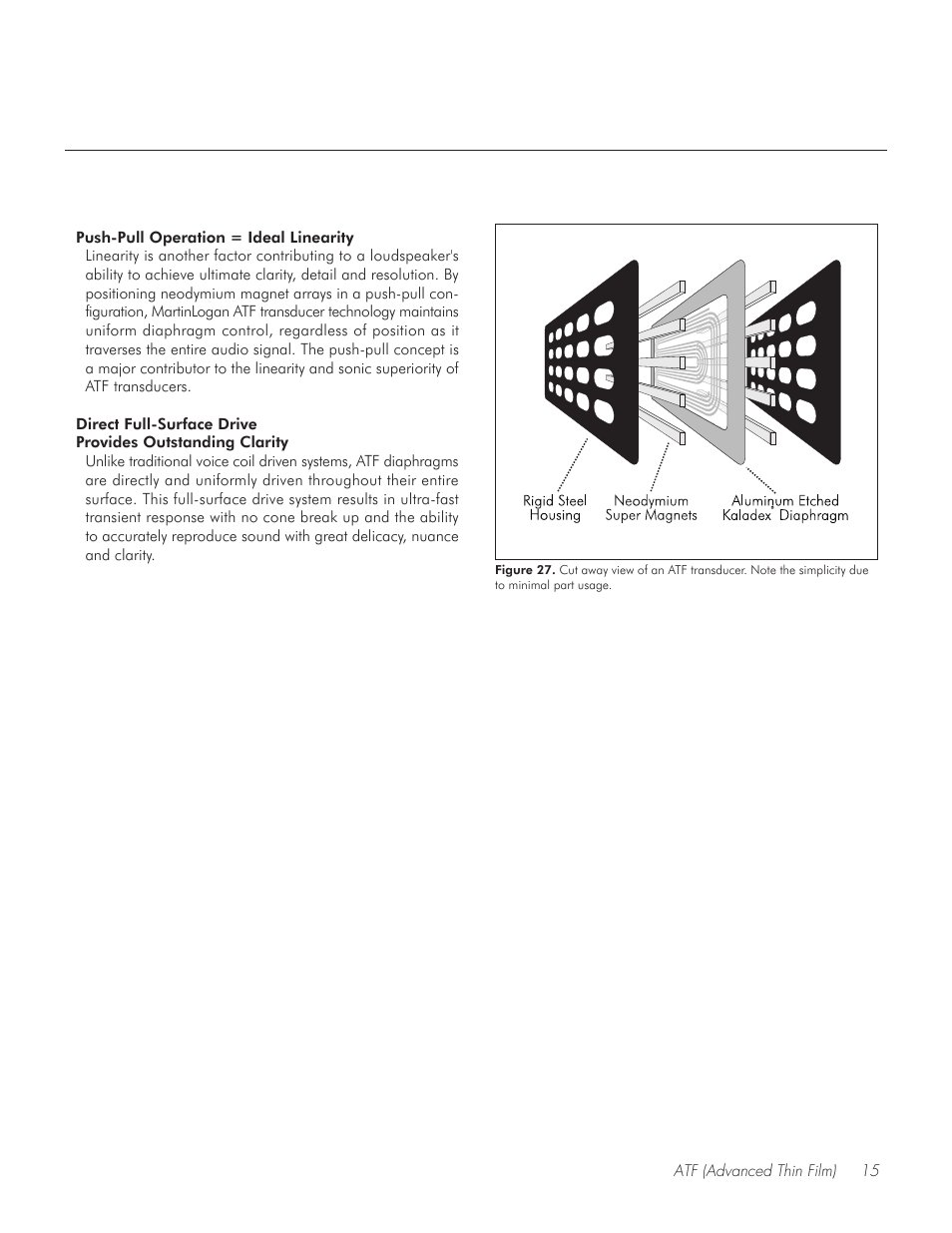 MartinLogan Vignette On-Wall/Off-Wall Loudspeaker User Manual | Page 15 / 20