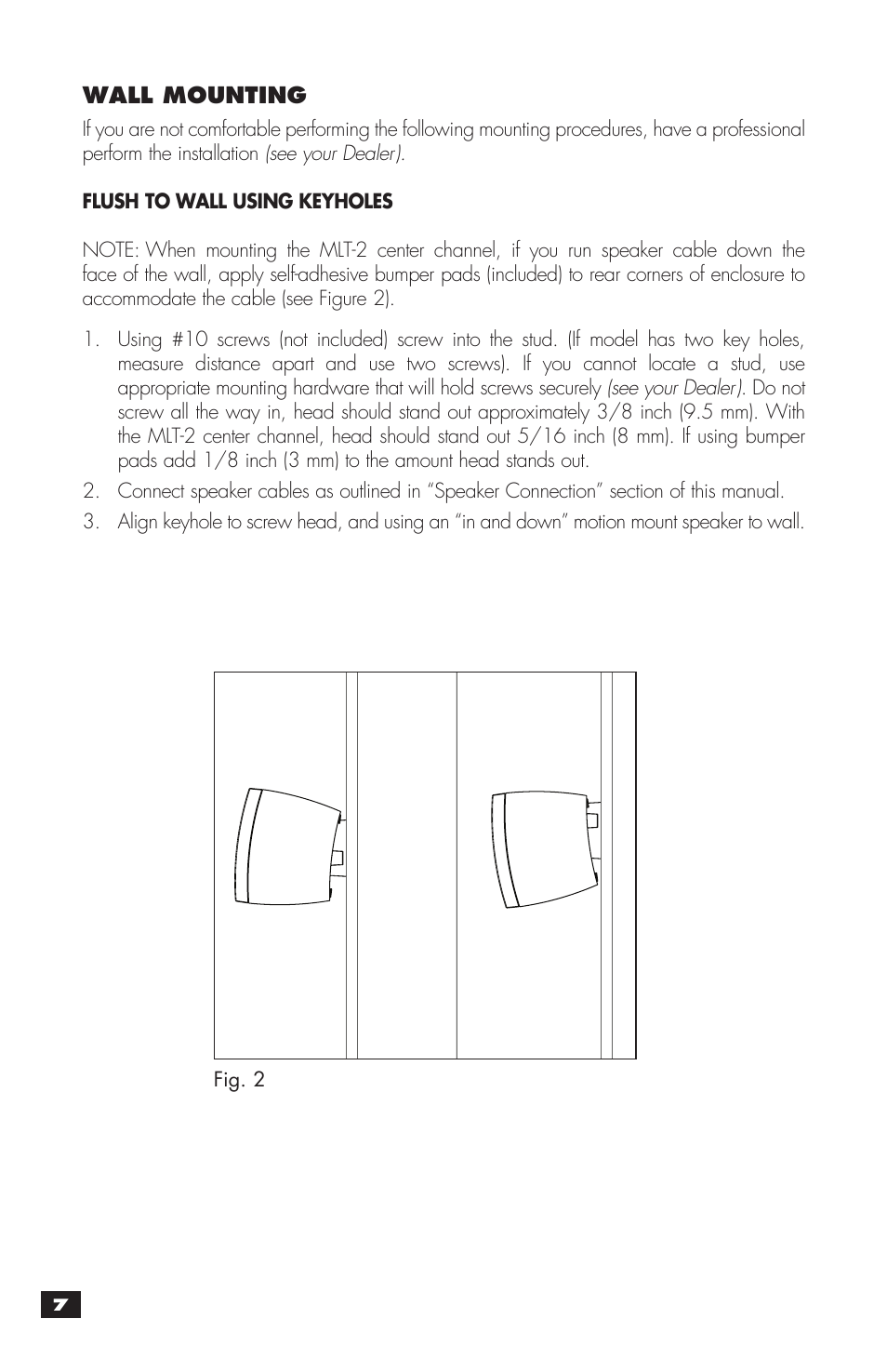 MartinLogan MLT-2 User Manual | Page 8 / 20