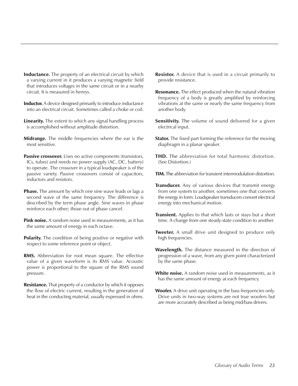 MartinLogan CLS IIz User Manual | Page 23 / 24