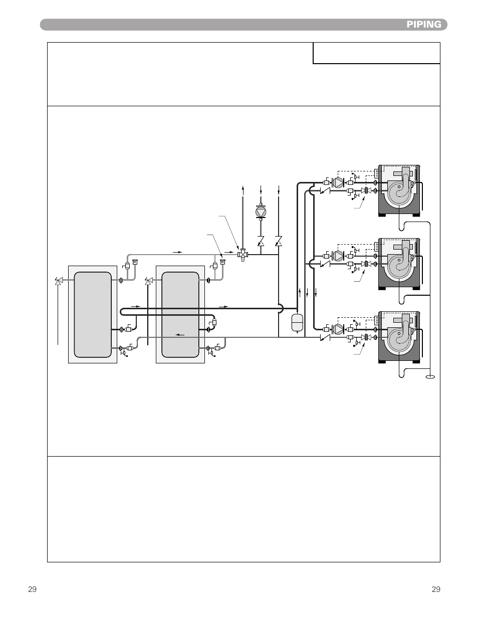 Drawing vwh 3/2 v, Piping, Fig. 5-9 | Munchkin VWH High Efficiency Hot Water Supply Boiler User Manual | Page 29 / 44
