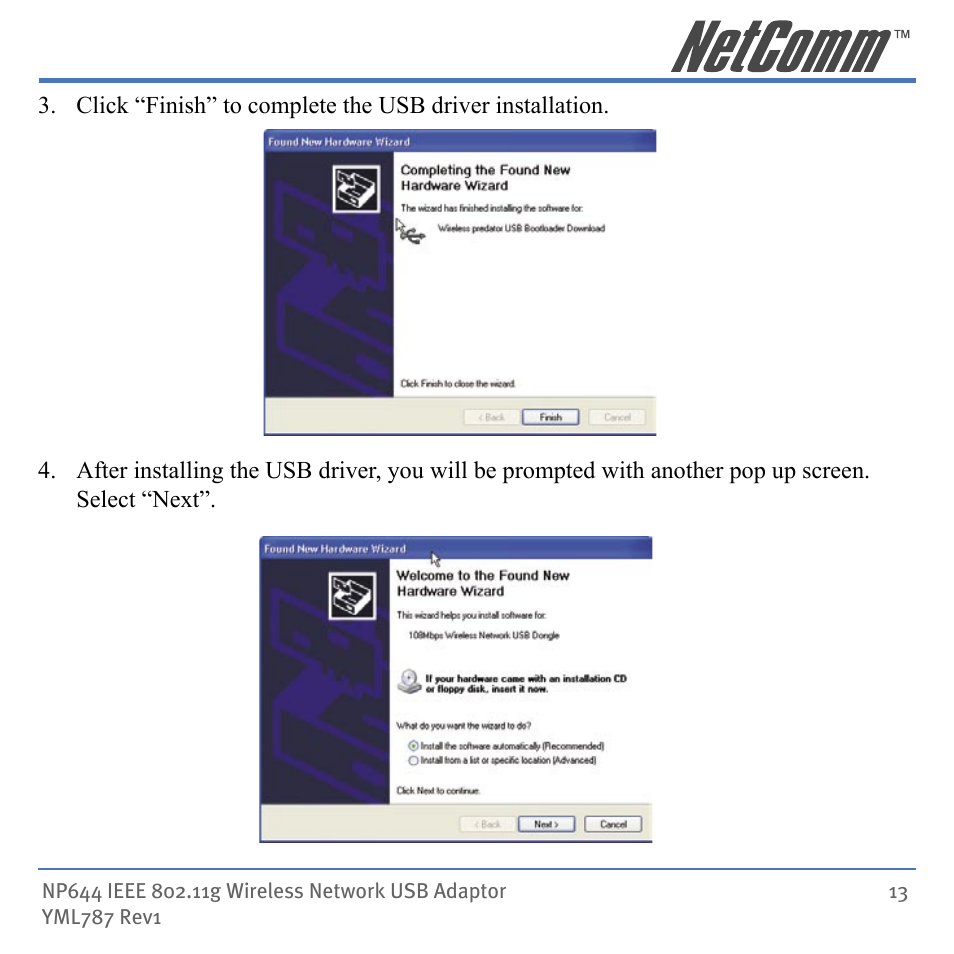 Mobility Electronics NP644 User Manual | Page 13 / 40