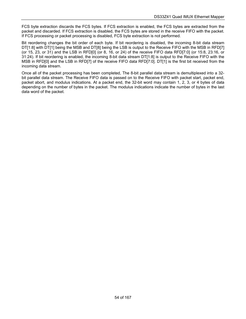 Maxim Integrated DS33Z41 User Manual | Page 54 / 167