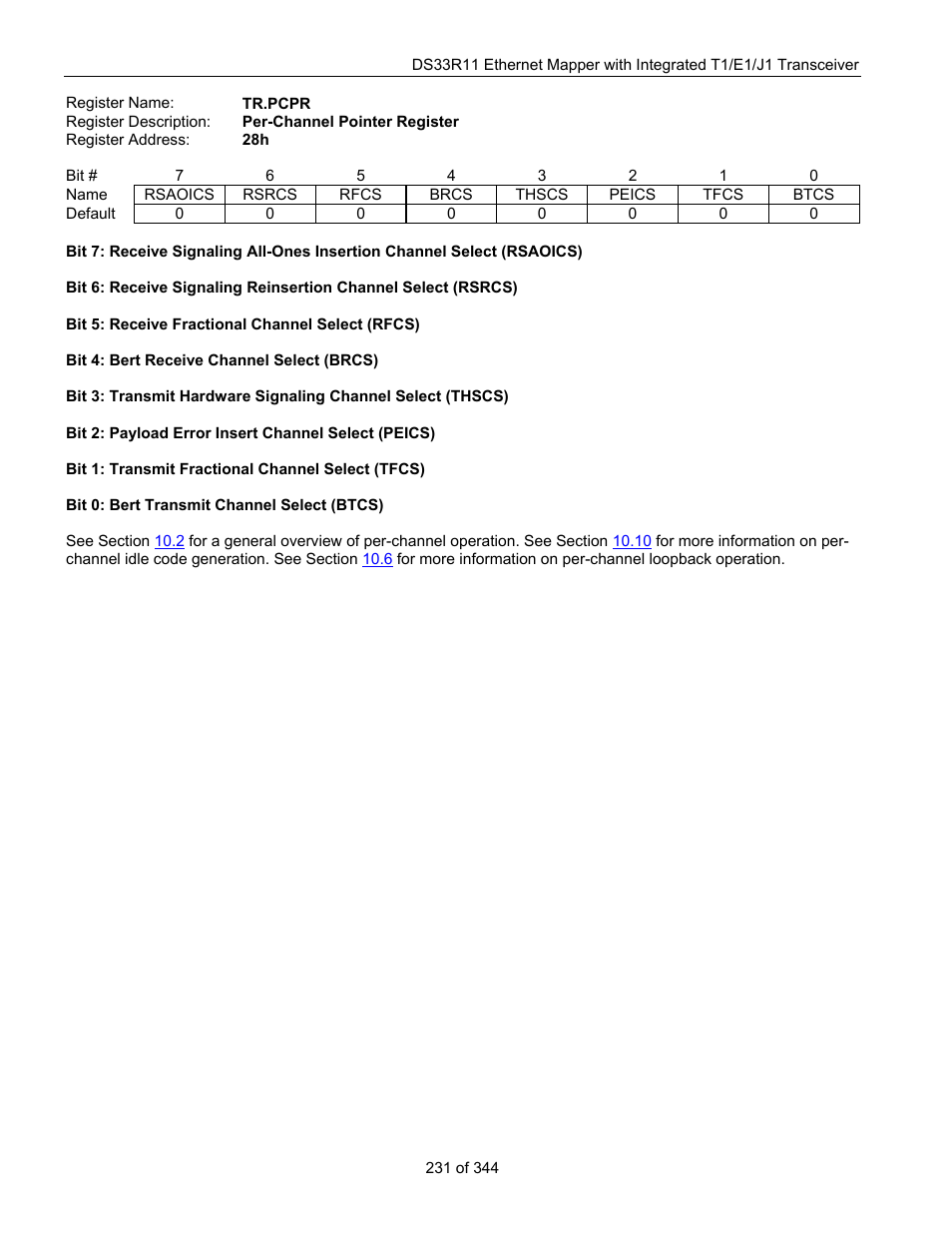 Maxim Integrated DS33R11 User Manual | Page 231 / 344