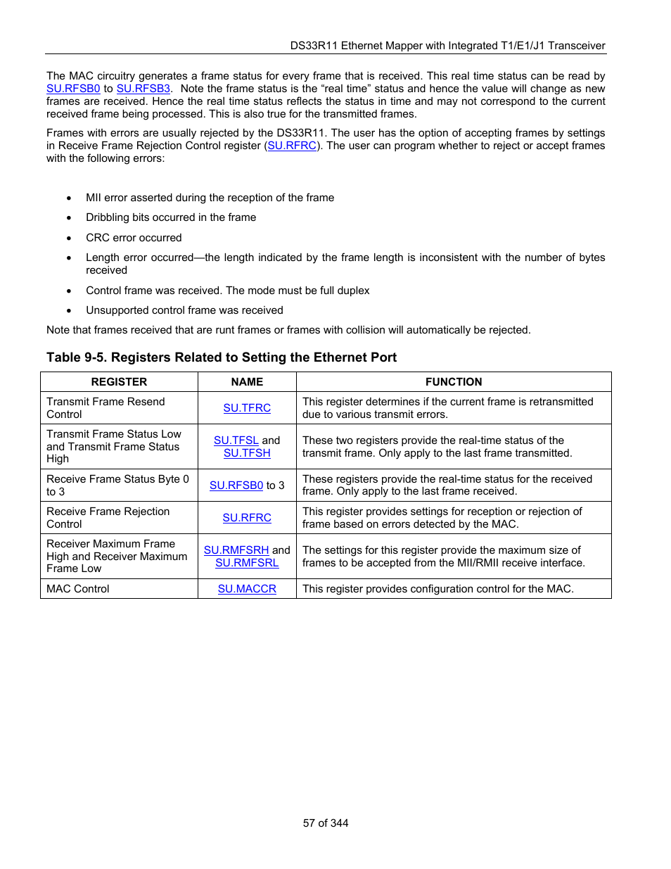 Maxim Integrated DS33R11 User Manual | Page 57 / 344