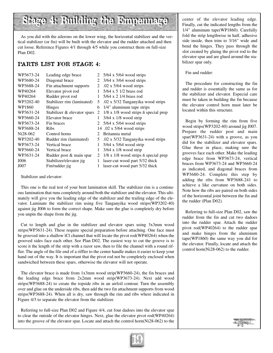 Model Shipways 28 User Manual | Page 19 / 31