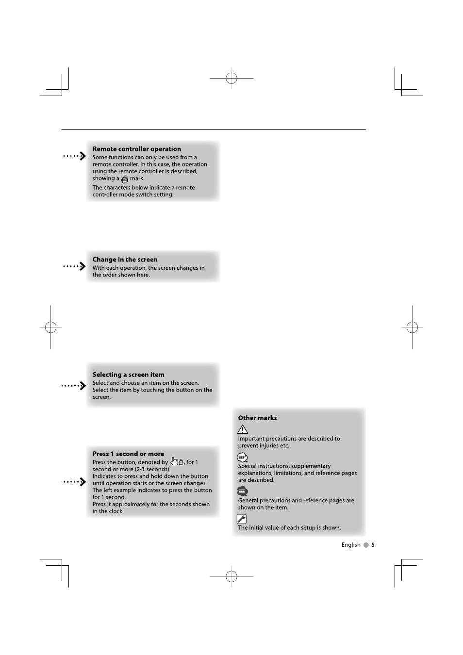 Mitsubishi Motors B64-3824-00/00 (MV) MZ360234EX (DNX7200ZM4) User Manual | Page 5 / 100