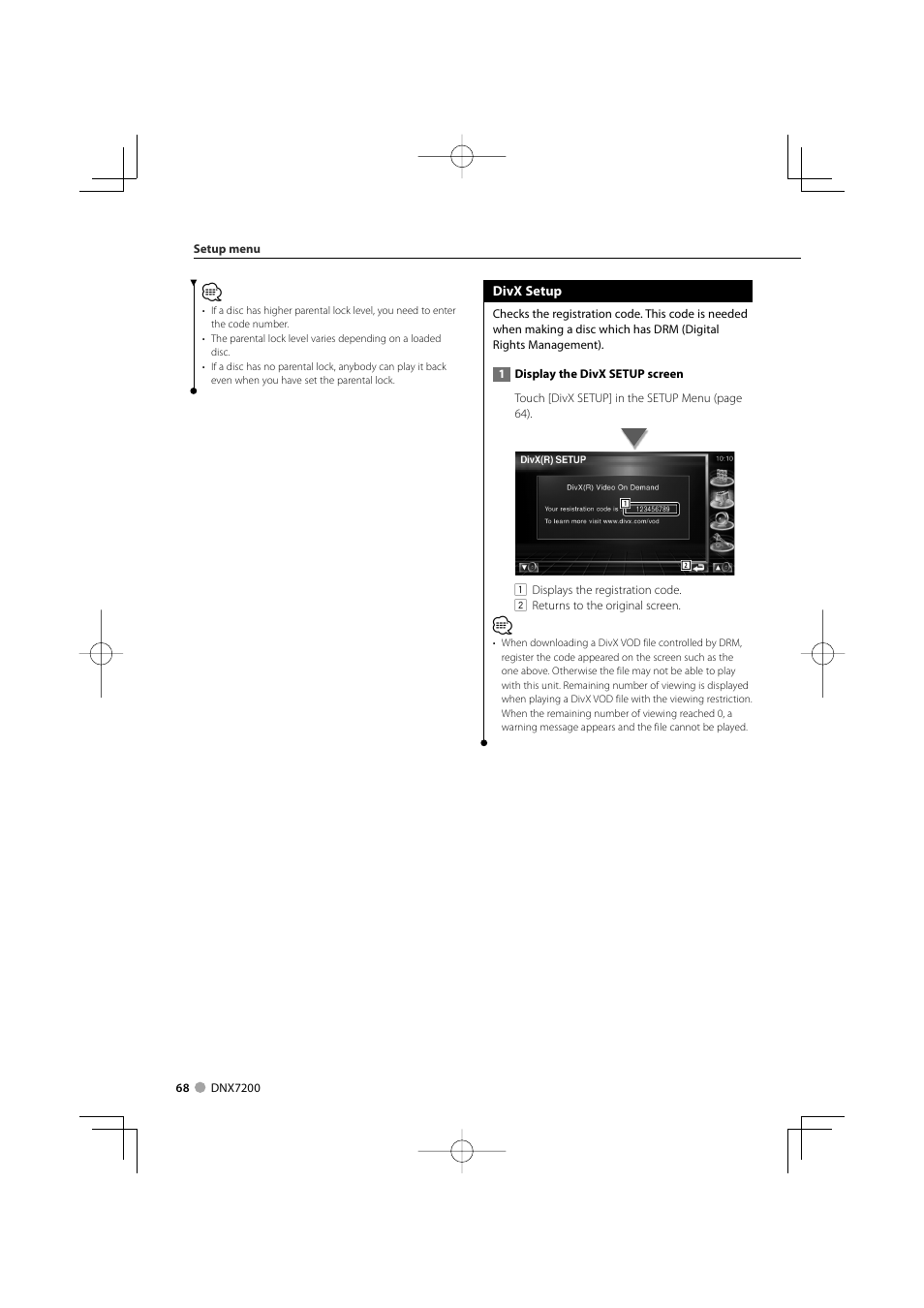 Mitsubishi Motors B64-3824-00/00 (MV) MZ360234EX (DNX7200ZM4) User Manual | Page 68 / 100