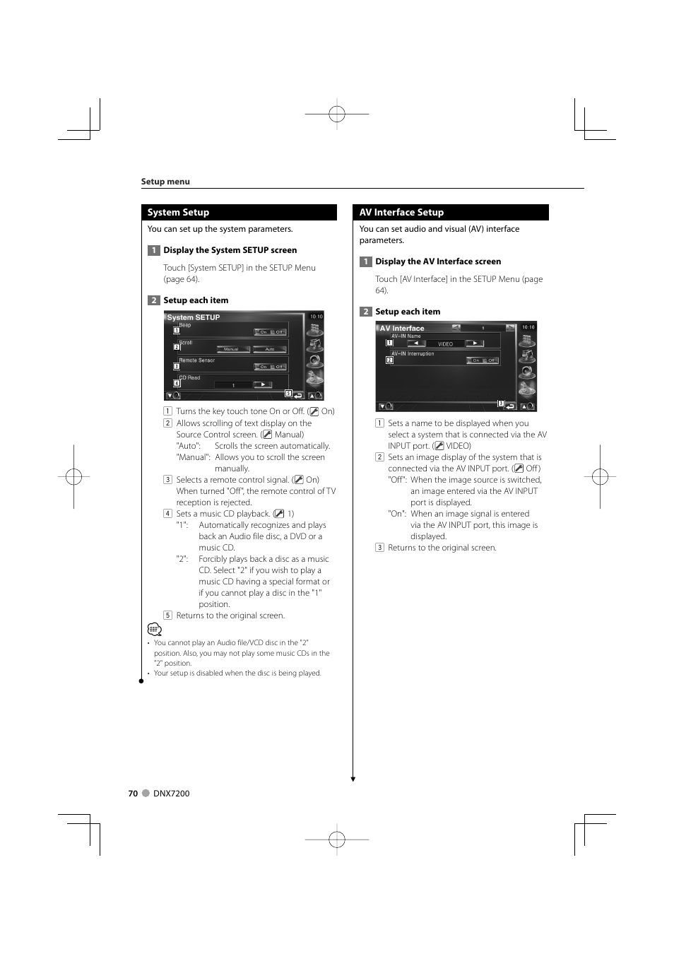 Mitsubishi Motors B64-3824-00/00 (MV) MZ360234EX (DNX7200ZM4) User Manual | Page 70 / 100