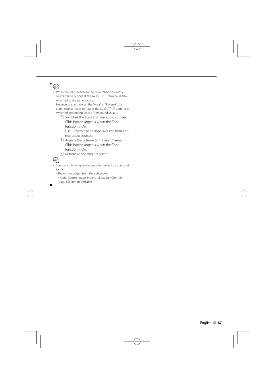 Mitsubishi Motors B64-3824-00/00 (MV) MZ360234EX (DNX7200ZM4) User Manual | Page 87 / 100