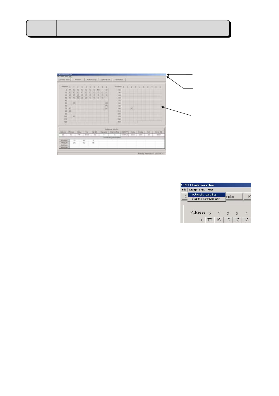 1 design of screen, 2 operating method | Mitsubishi Motors MN Converter User Manual | Page 23 / 69