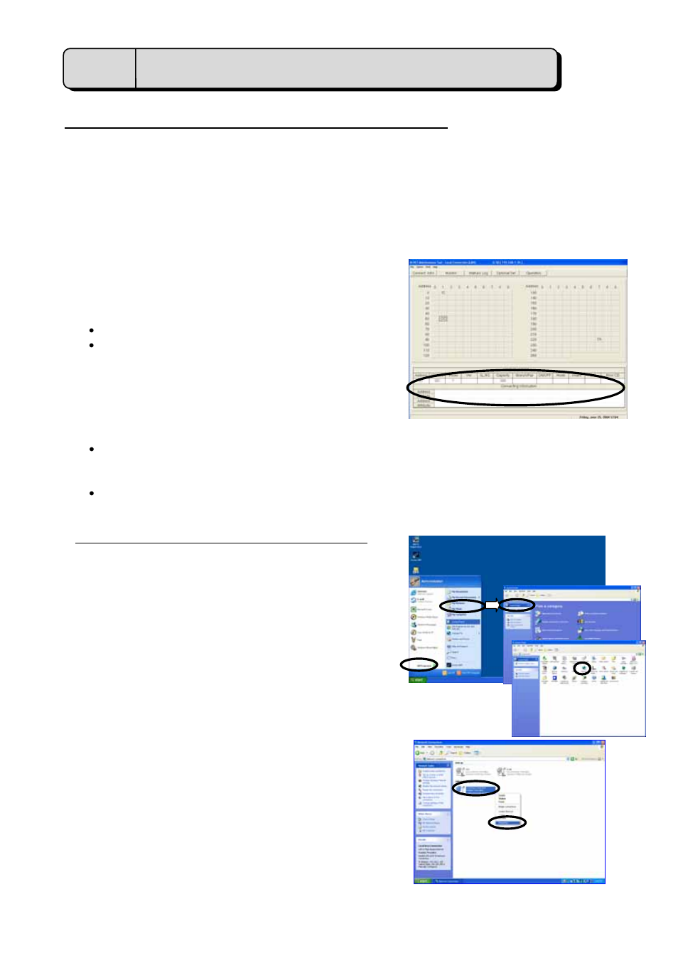 6how to change setting of firewall, How to change setting of firewall for windows xp | Mitsubishi Motors MN Converter User Manual | Page 60 / 69