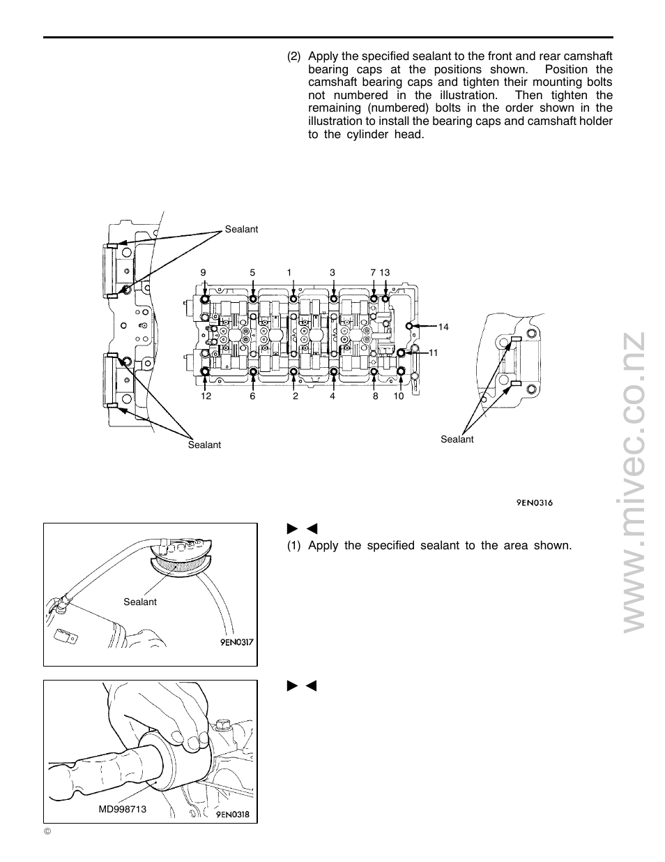 11a-8a-4, 4g9 engine (e - w) | Mitsubishi Motors 4G9 User Manual | Page 122 / 171