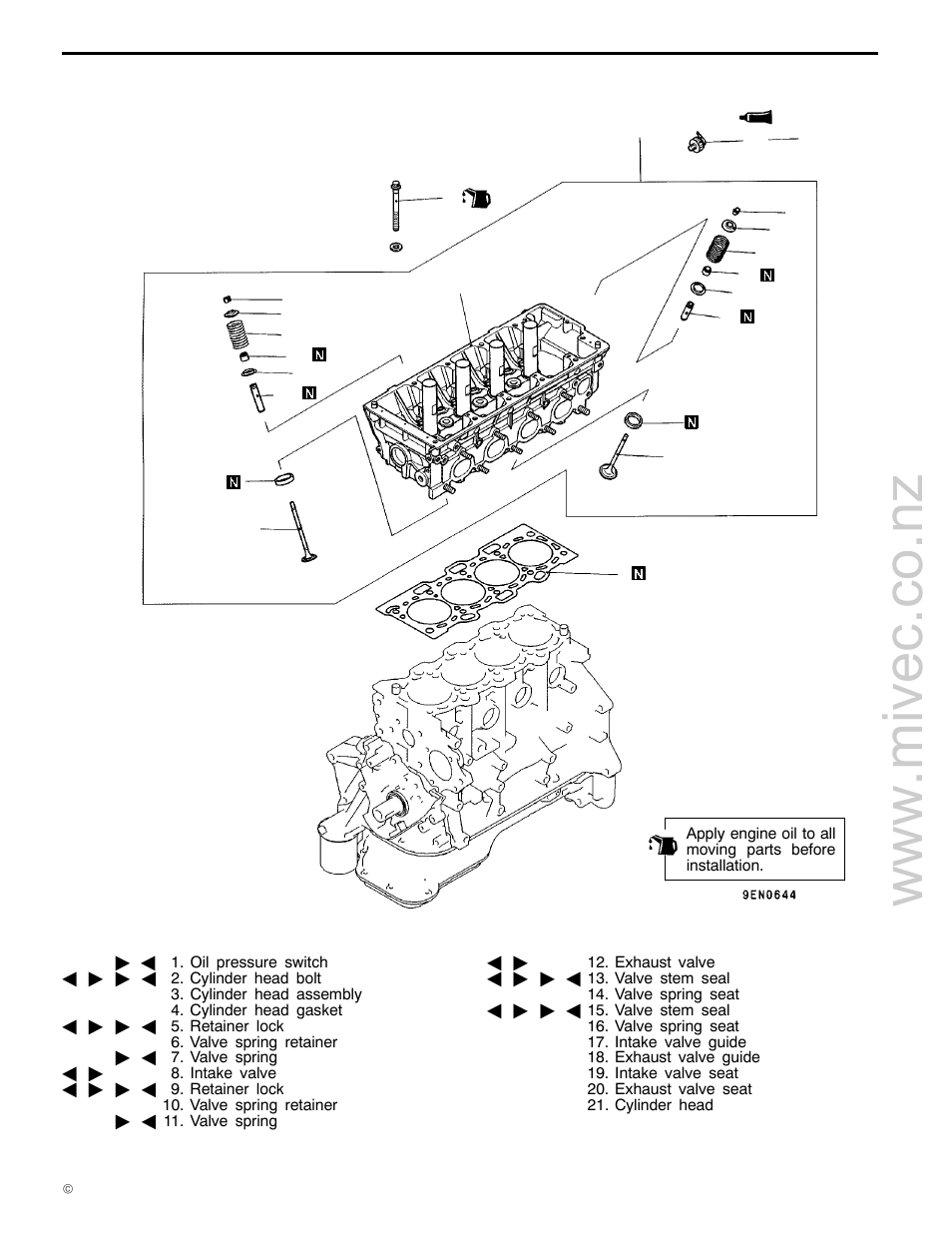 11a-9-3, 4g9 engine (e - w), Removal and installation <dohc - mivec | Mitsubishi Motors 4G9 User Manual | Page 128 / 171