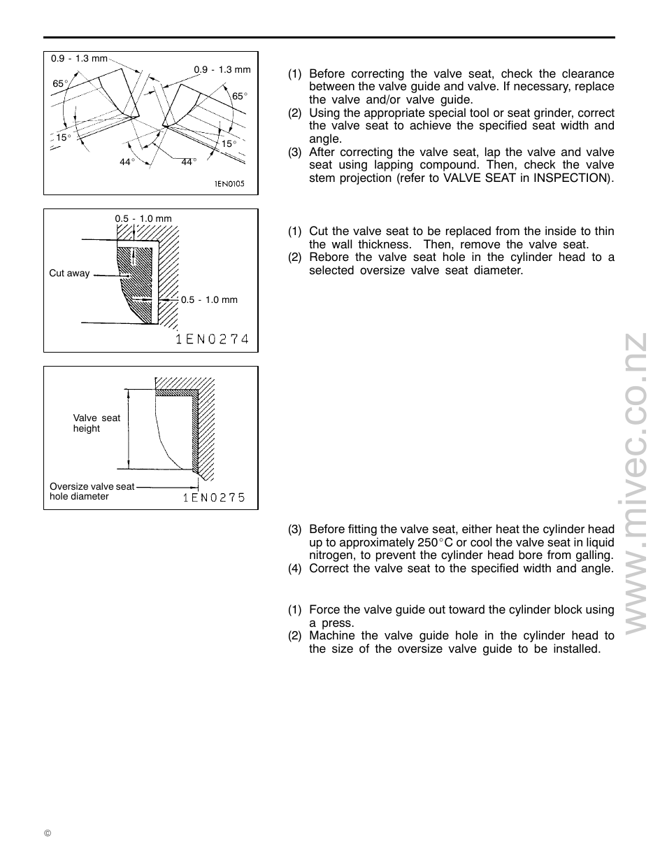 4g9 engine (e - w) | Mitsubishi Motors 4G9 User Manual | Page 138 / 171