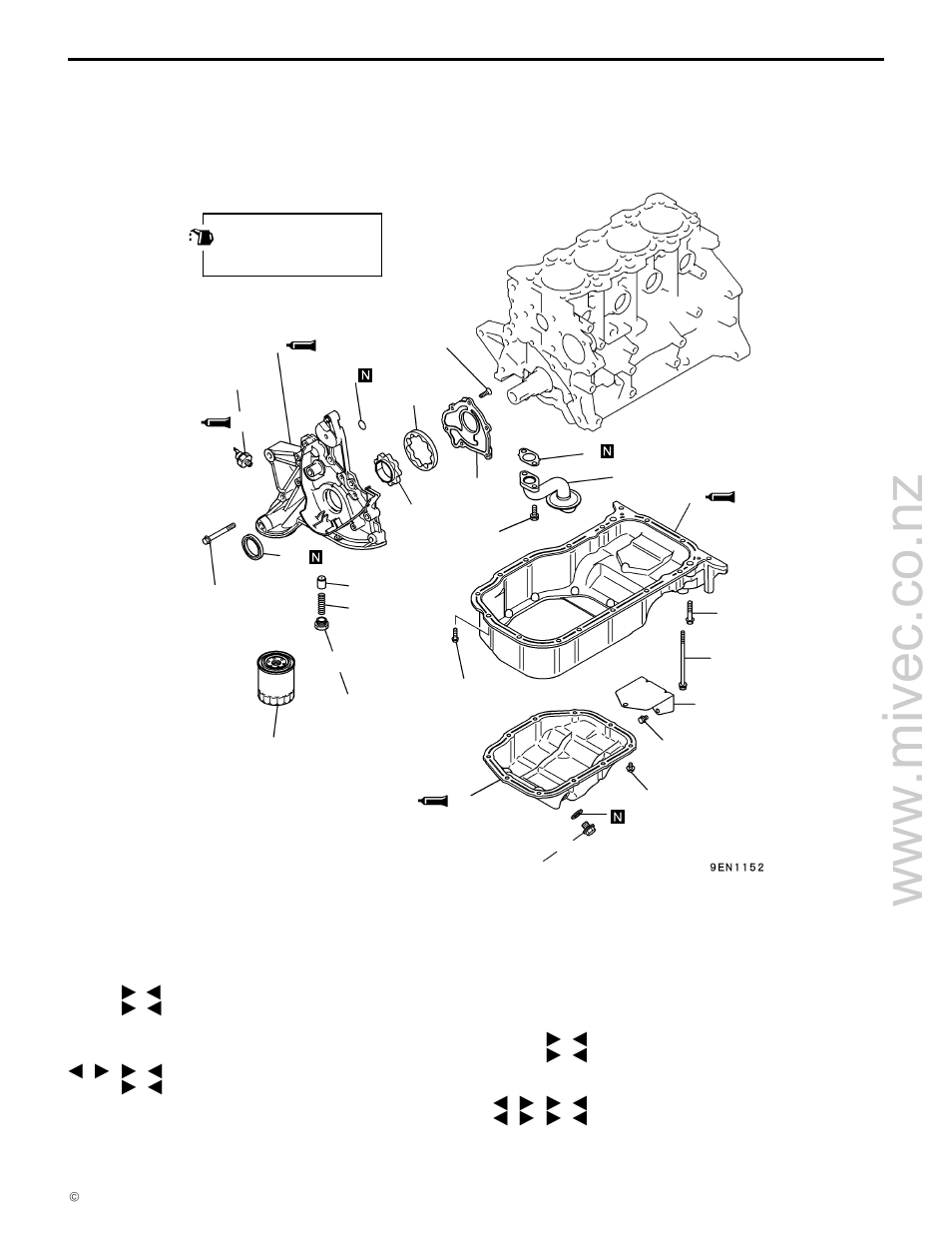 4g9 engine (e–w) | Mitsubishi Motors 4G9 User Manual | Page 142 / 171