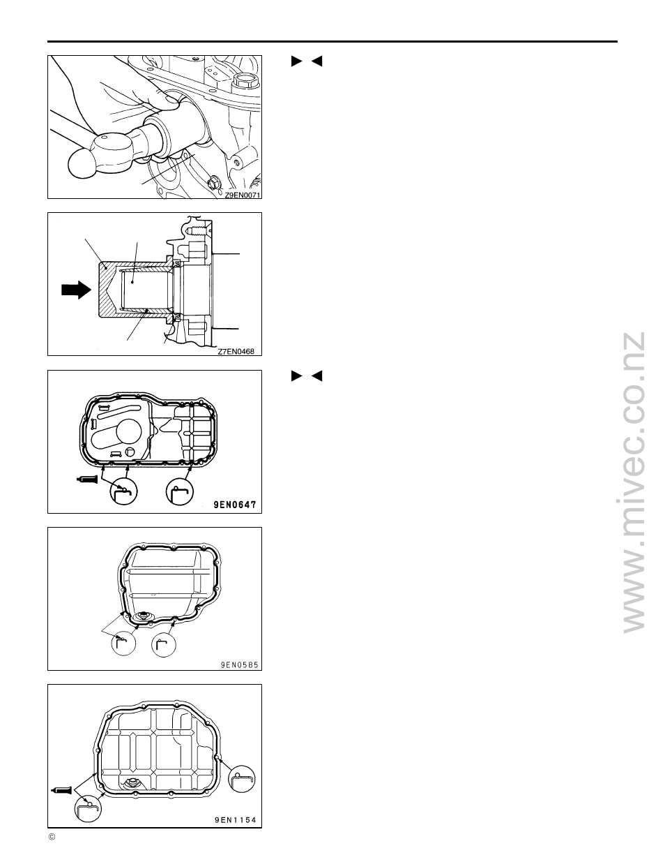 4g9 engine (e–w) | Mitsubishi Motors 4G9 User Manual | Page 146 / 171