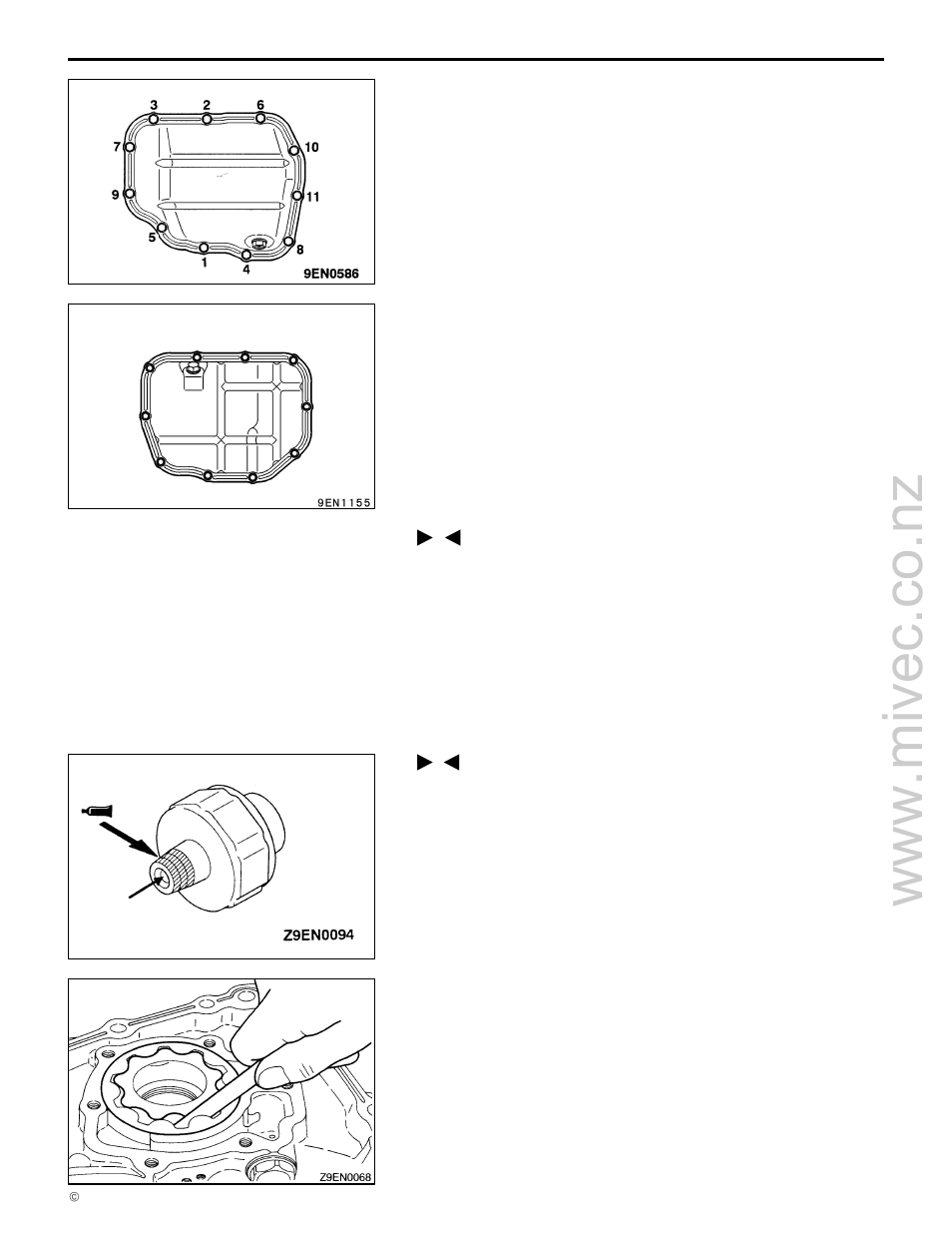4g9 engine (e–w), Inspection | Mitsubishi Motors 4G9 User Manual | Page 147 / 171