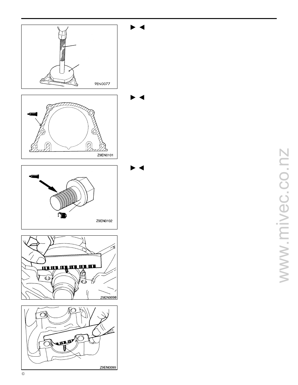 Inspection | Mitsubishi Motors 4G9 User Manual | Page 163 / 171