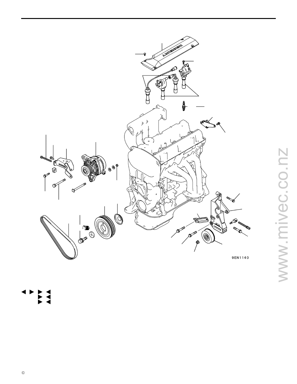 11a-3-3, 4g9 engine (e–w), Removal and installation <dohc | Mitsubishi Motors 4G9 User Manual | Page 25 / 171