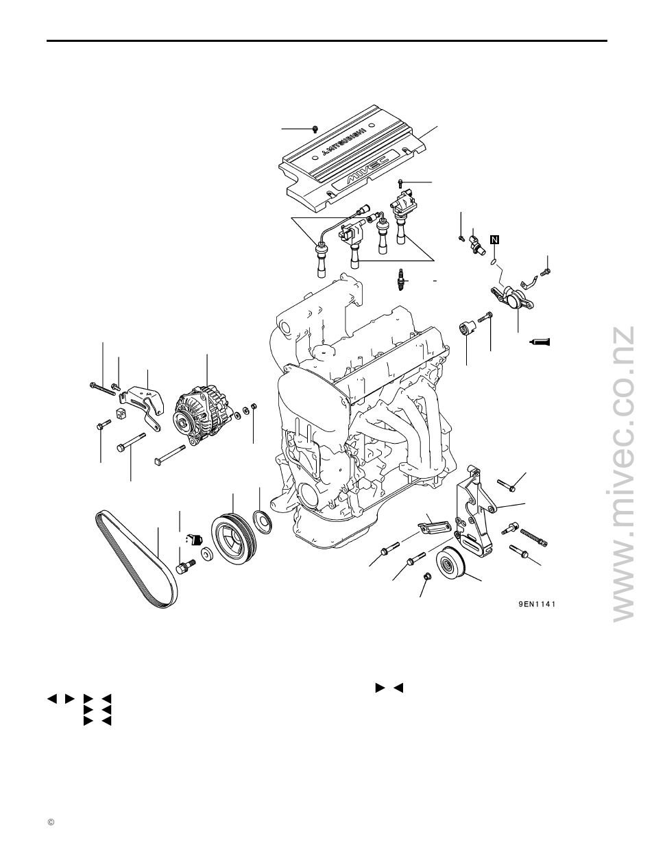 11a-3-4, 4g9 engine (e–w), Removal and installation <dohc–mivec | Mitsubishi Motors 4G9 User Manual | Page 26 / 171