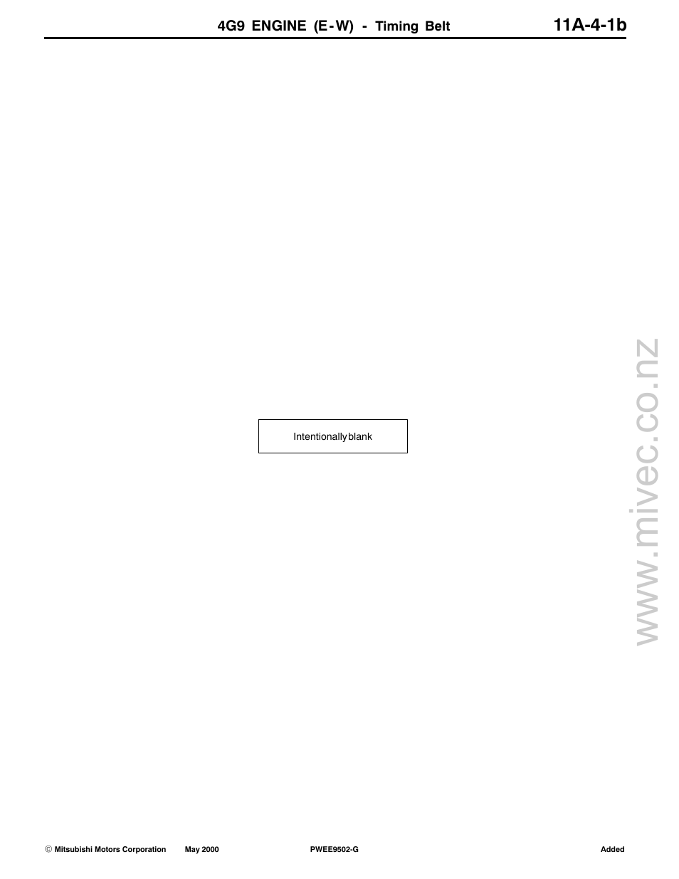 11a-4-1b | Mitsubishi Motors 4G9 User Manual | Page 32 / 171