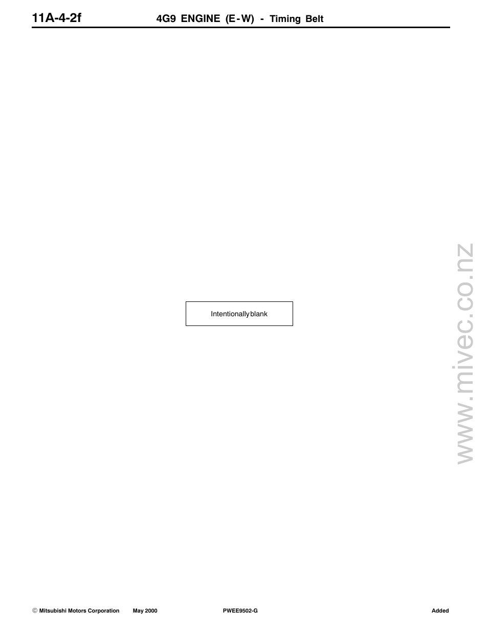 11a-4-2f | Mitsubishi Motors 4G9 User Manual | Page 39 / 171