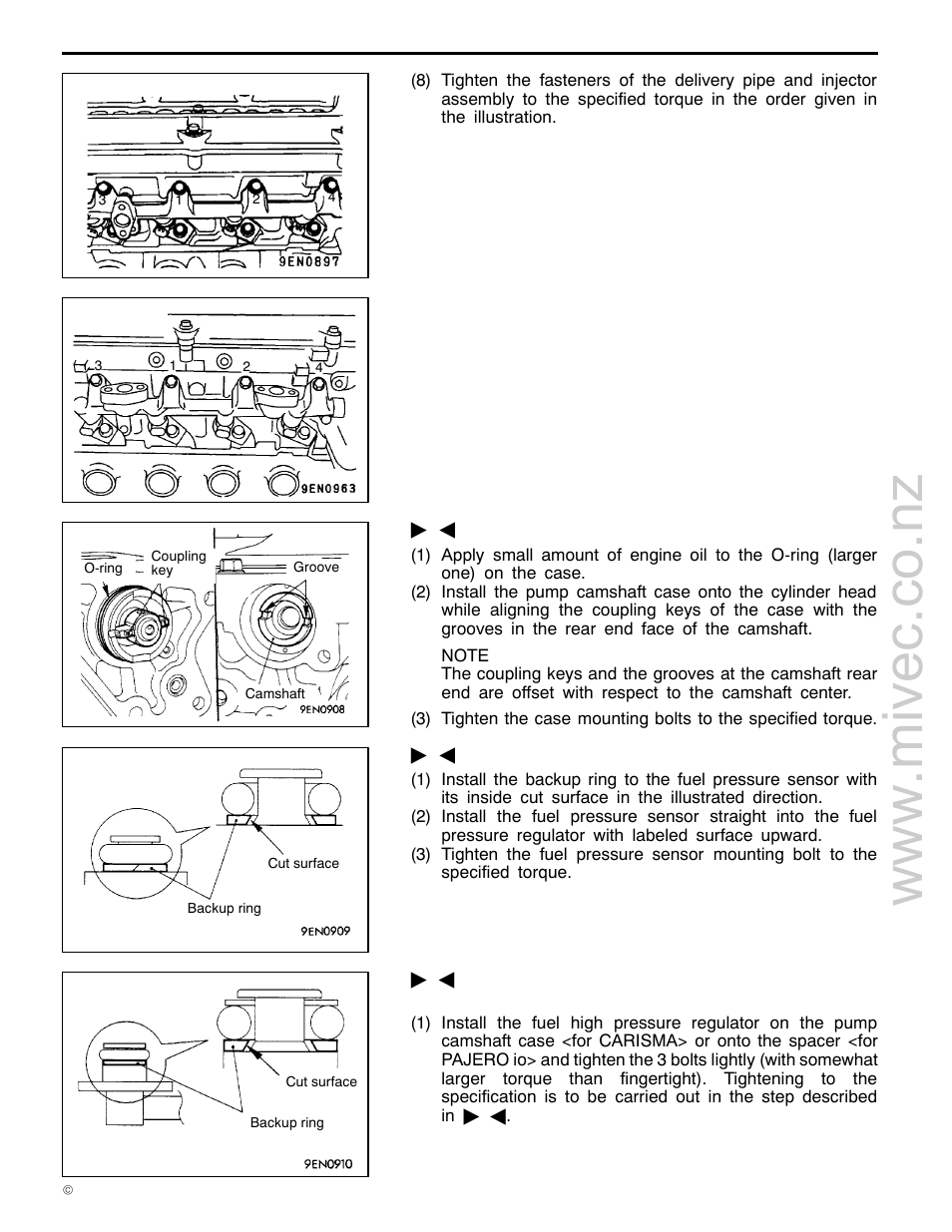 11a-6c-4, 4g9 engine (e - w) | Mitsubishi Motors 4G9 User Manual | Page 84 / 171