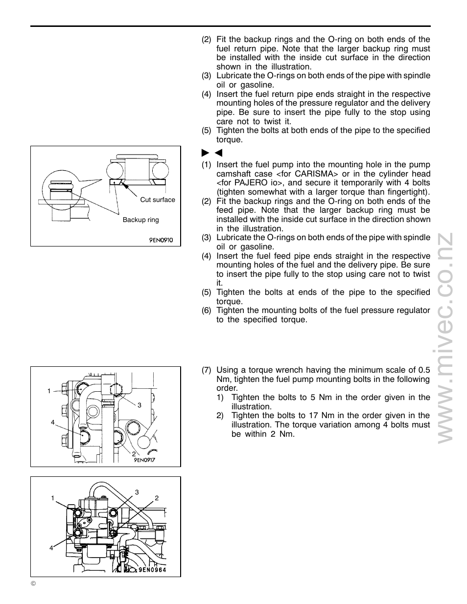 11a-6c-5, 4g9 engine (e - w) | Mitsubishi Motors 4G9 User Manual | Page 85 / 171