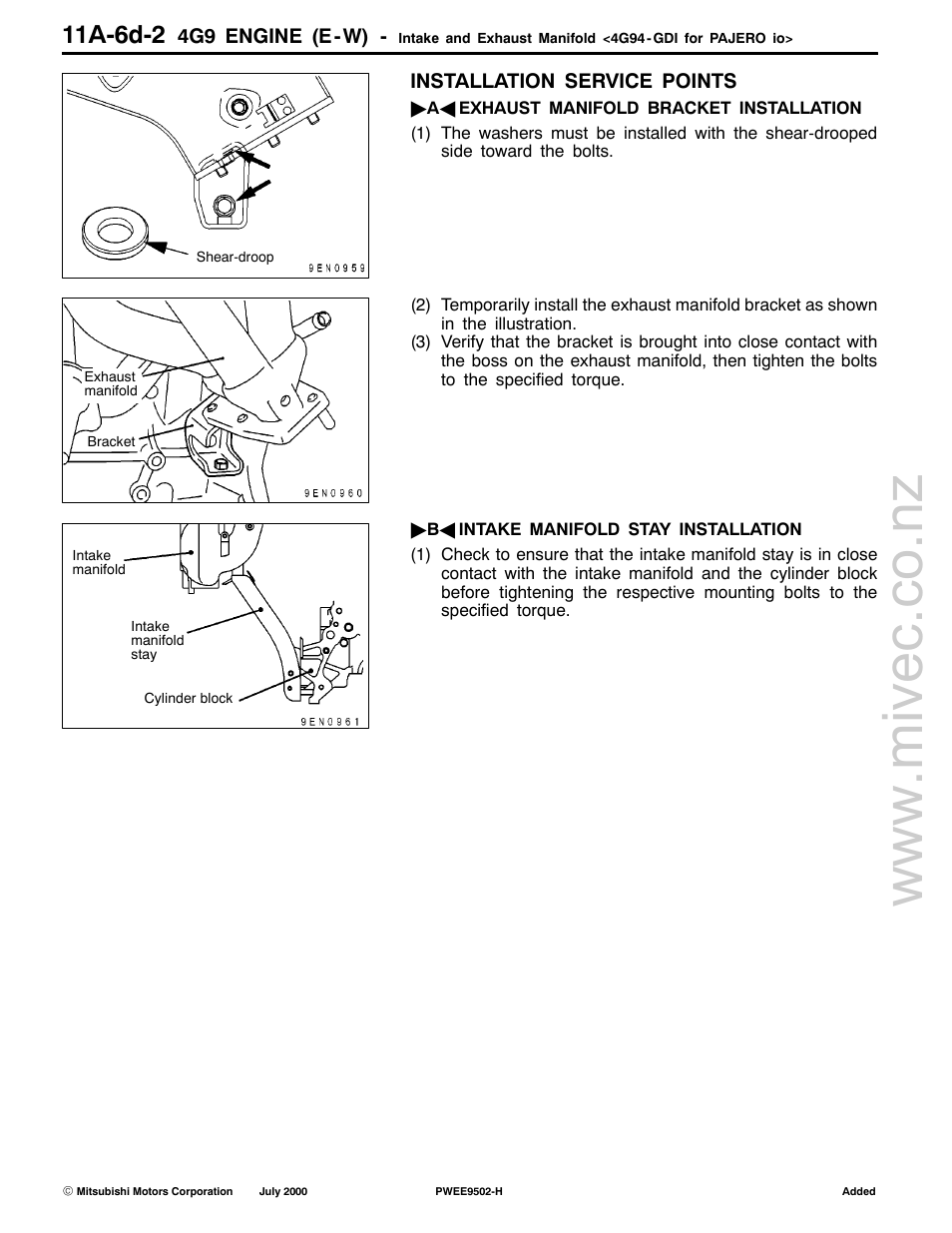 11a-6d-2 | Mitsubishi Motors 4G9 User Manual | Page 89 / 171