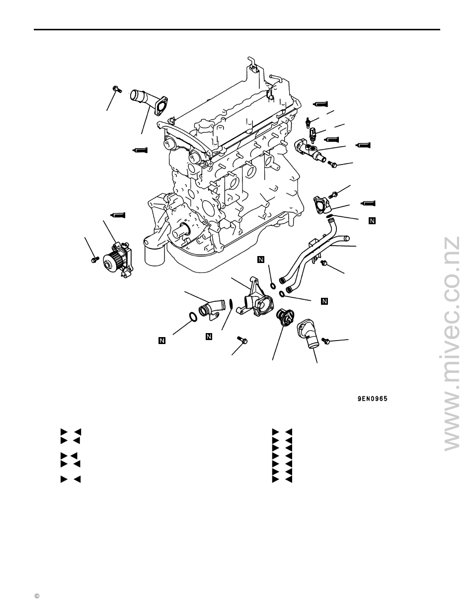 11a-7-4, 4g9 engine (e–w), Removal and installation <dohc – rear wheel drive | Mitsubishi Motors 4G9 User Manual | Page 93 / 171