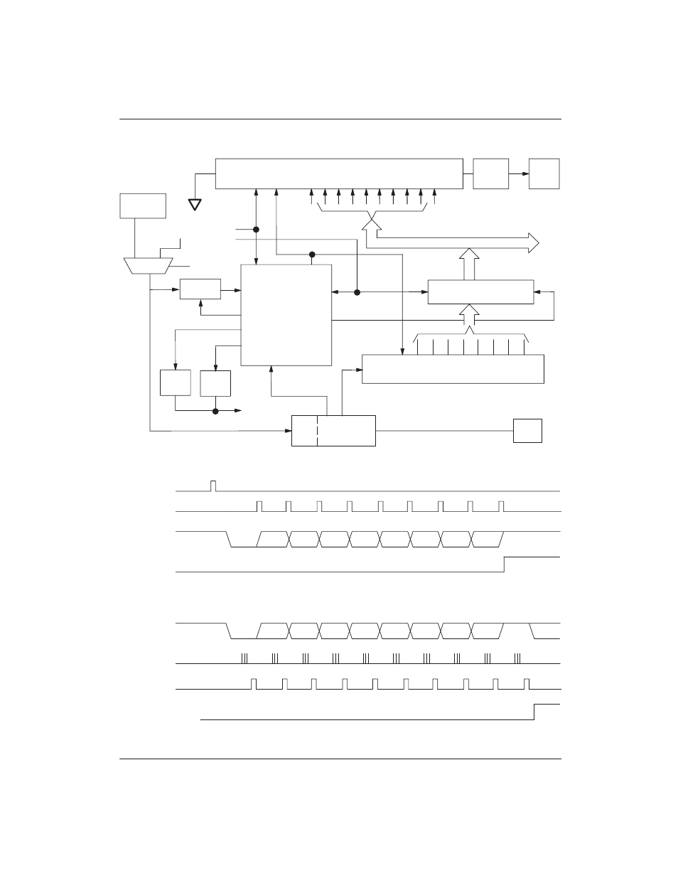 Serial port mode 1 block diagram figure 14–3 | Mitsubishi Motors DS5000TK User Manual | Page 118 / 174