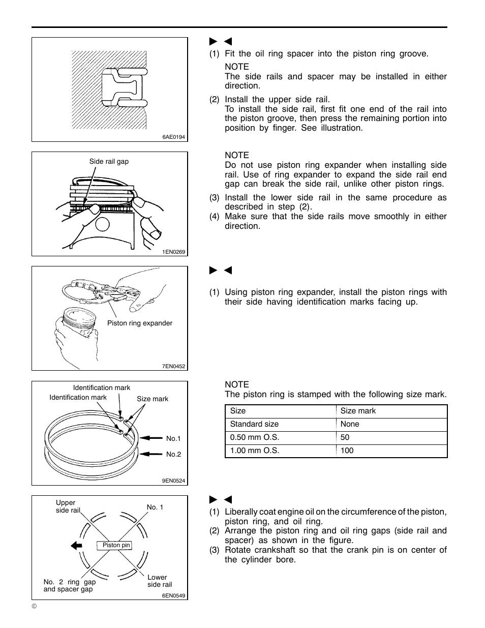 6a1 engine (e - w) | Mitsubishi Motors 6A1 User Manual | Page 69 / 83
