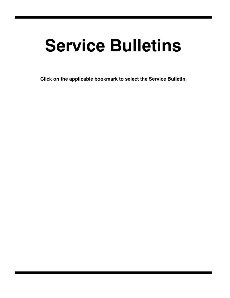 Service bulletins | Mitsubishi Motors 6A1 User Manual | Page 80 / 83