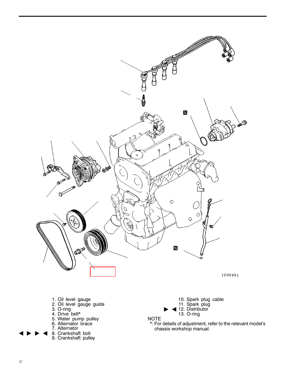 11a-3-2, 4g1 engine (e - w), Removal and installation <dohc | Mitsubishi Motors 4G1 User Manual | Page 26 / 99