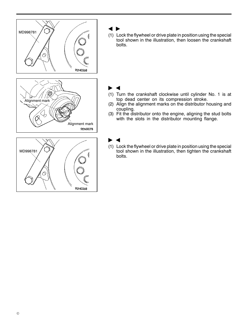 11a-3-3, 4g1 engine (e - w), Removal service point | Installation service points | Mitsubishi Motors 4G1 User Manual | Page 27 / 99