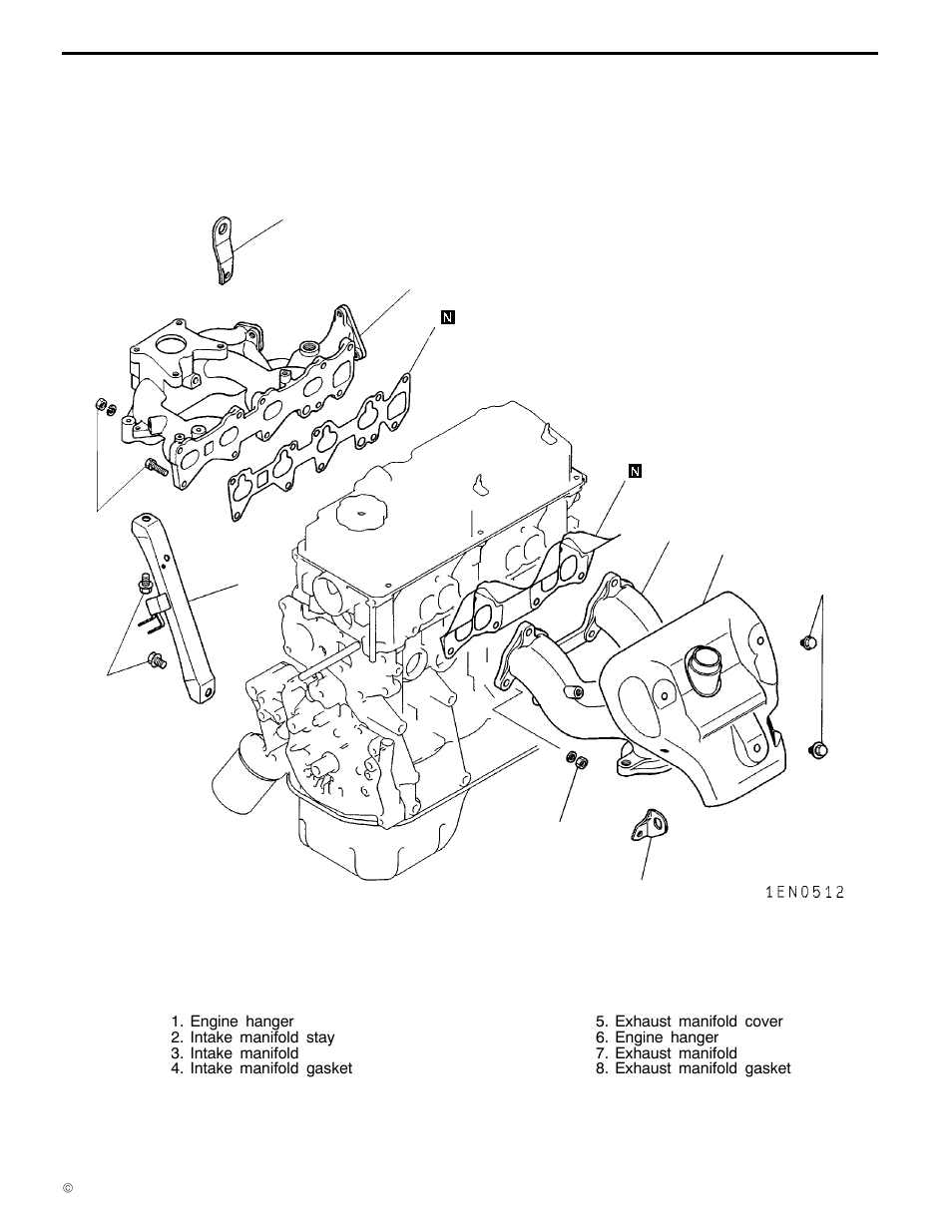 Intake and exhaust manifold, 11a-7-1, Intake and exhaust manifolds | 4g1 engine (e - w), Removal and installation <sohc - carburetor | Mitsubishi Motors 4G1 User Manual | Page 49 / 99